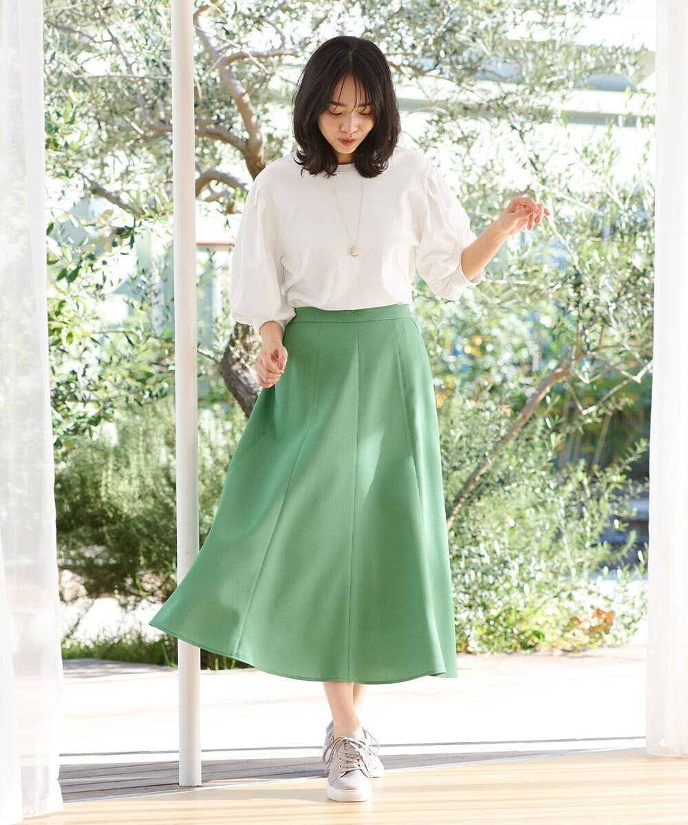 ANY 【洗濯機可・UVケア】ビューティベーシックタックスリーブ Tシャツ 