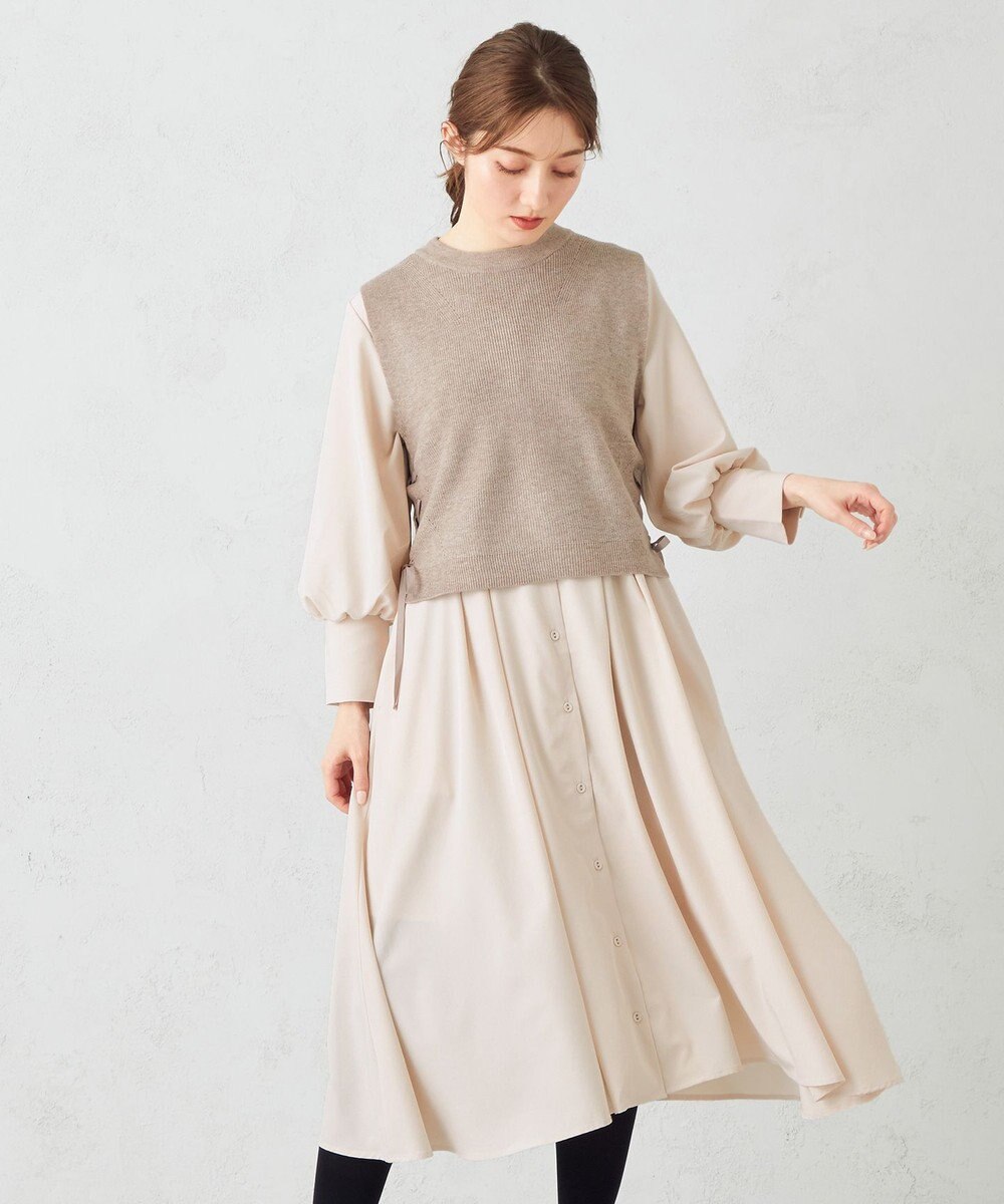 2set ニットジレパフスリーブ ワンピース Feroux ファッション通販 公式通販 オンワード クローゼット 2set ニットジレパフスリーブ ワンピース Feroux ファッション通販 公式通販 オンワード クローゼット