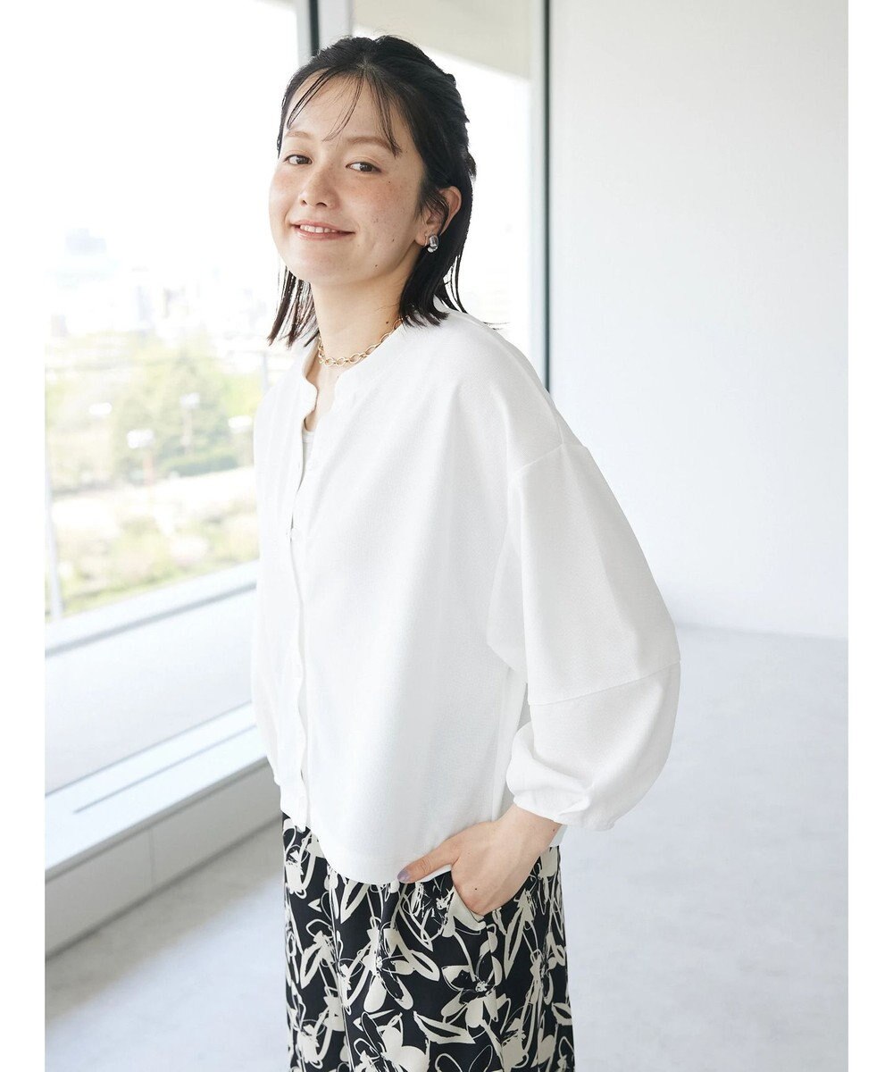 CRAFT STANDARD BOUTIQUE ランタン袖カーディガン 