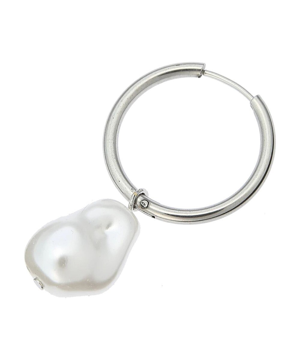 Green Parks ・ＨＡＬＦ　ＴＩＭＥ　サージカルバロックパールピアス 