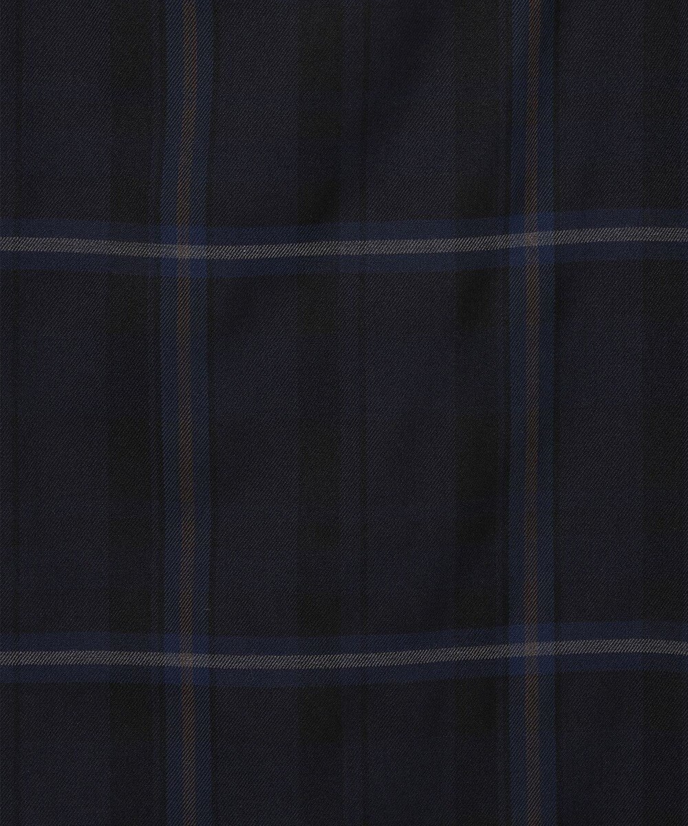 J.PRESS LADIES S 【洗える】テトロンレーヨン/ウール milledタータン スカート 