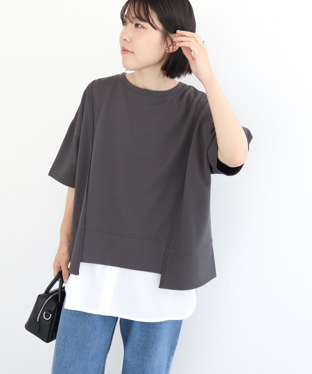 Green Parks テープパイピングリップルプルオーバー 