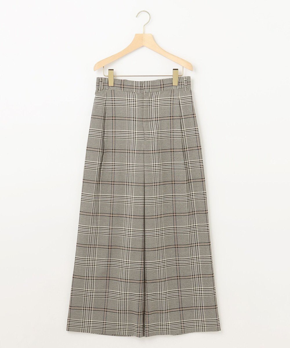 組曲 T/Rツイルストレッチ ワイドパンツ 