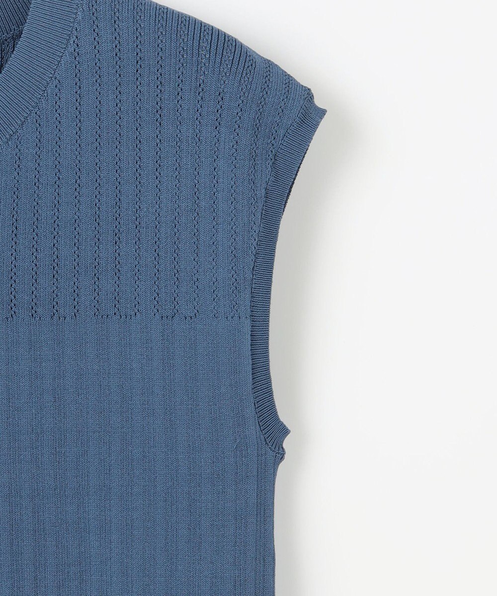 ANY SIS L 【洗える】レーシ－ディテールフレンチ ニット 