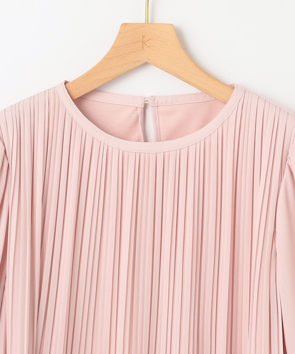 組曲 S 【WEB限定】ジョーゼットシフォンプリーツ ブラウス 