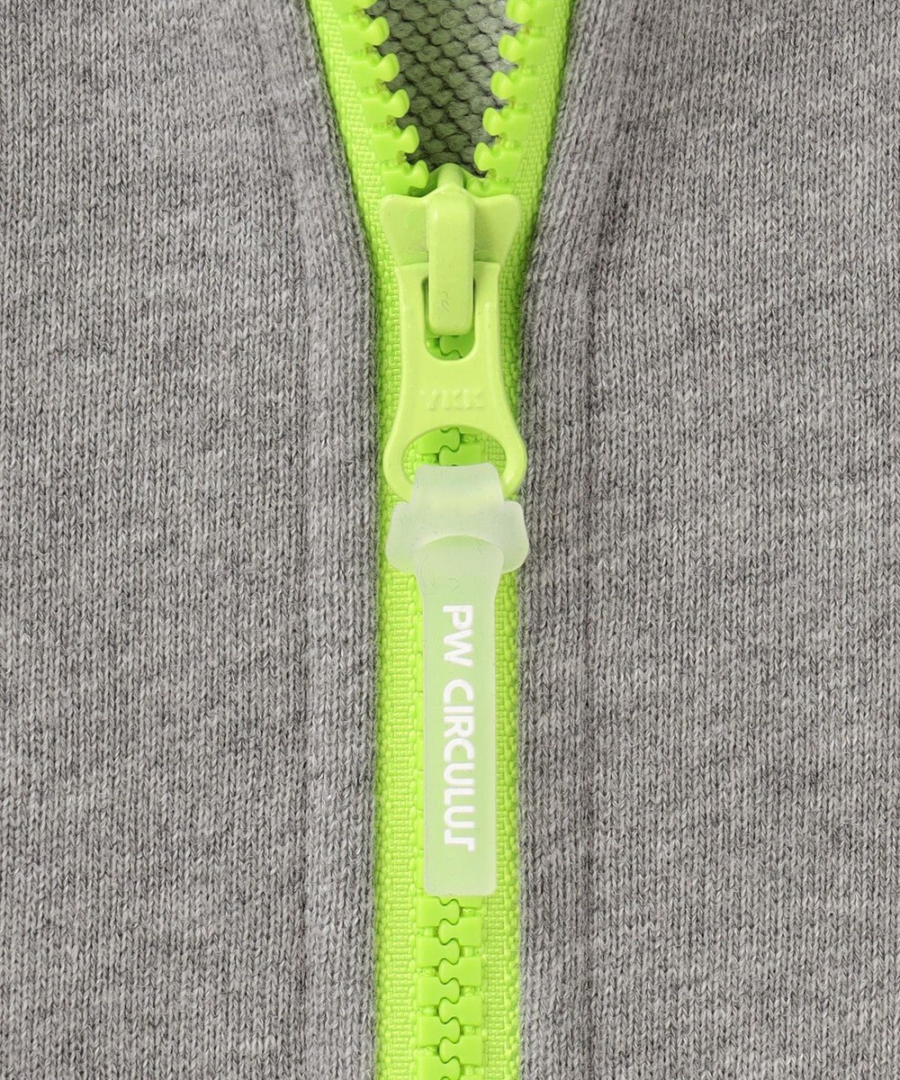 PW CIRCULUS 【WOMEN】アスレジャー 裏毛 ジップアップ パーカー 