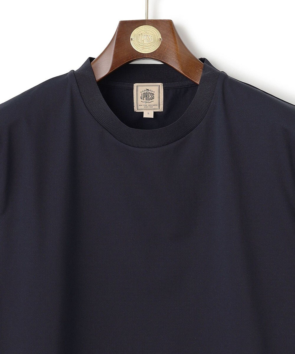 J.PRESS MEN 温度に寄り添う服。3シーズンこれ1着【調温機能 / 接触冷感】コンフォーマークルーネック Tシャツ 