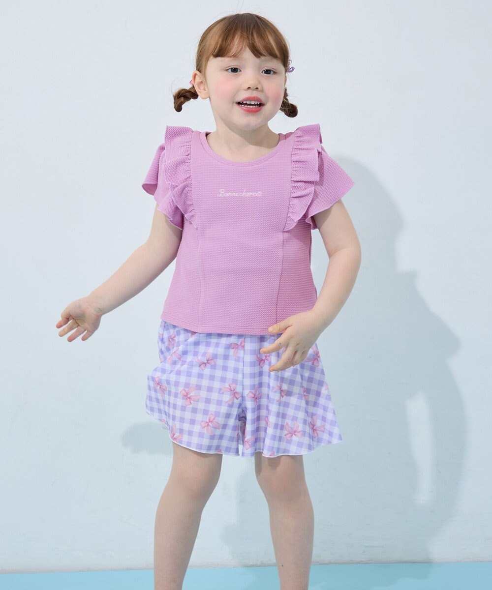 ANY KIDS 【UVカット】2WAYショルダーセパレート水着 