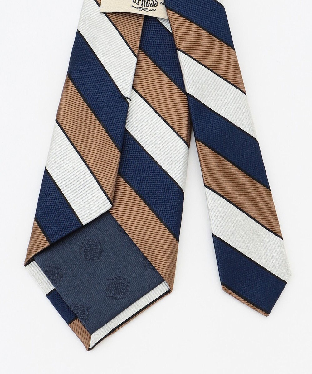 J.PRESS MEN 【STRUCTURE MIX COLLECTION】レジメンタル ネクタイ 