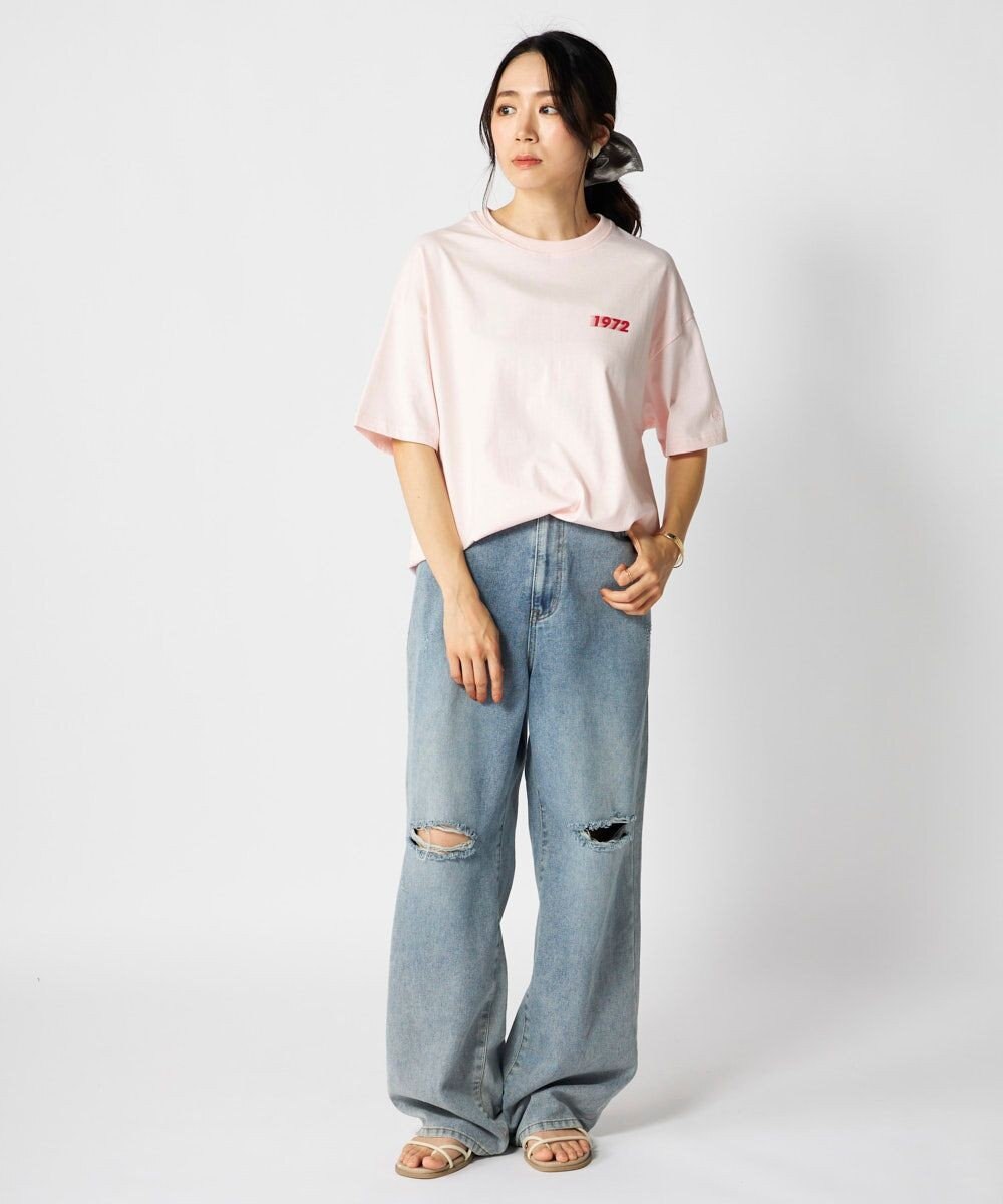 OP／FILA 【Ocean Pacific】カレッジ・バックロゴTシャツ 
