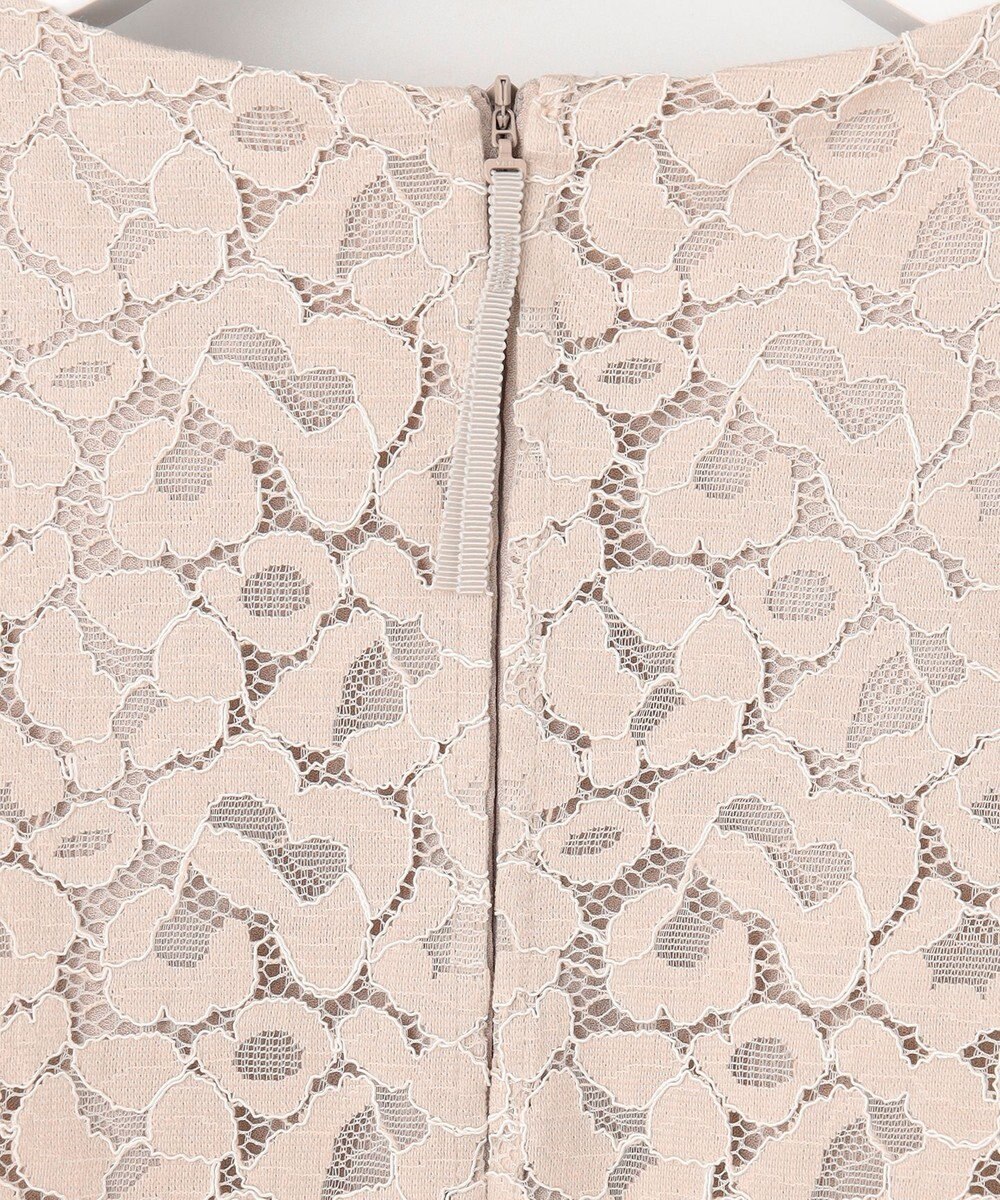 自由区 【洗える】レースコンビジョーゼット ワンピース 