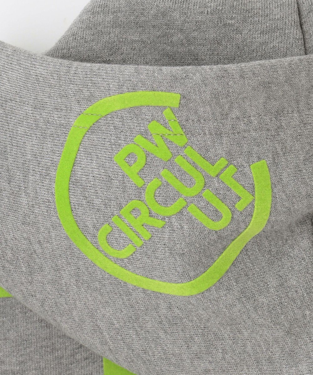 PW CIRCULUS 【WOMEN】アスレジャー 裏毛 ジップアップ パーカー 