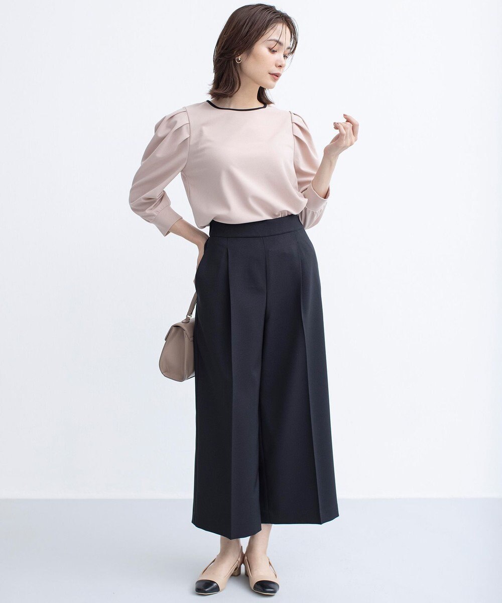 組曲 ライトアムンゼンジャージーバックリボン トップス 