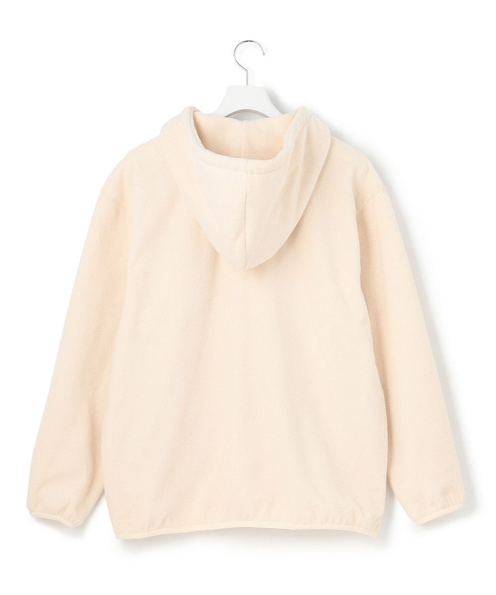 J.PRESS YORK STREET 【UNISEX】フーディフリースハーフジッププルオーバー 