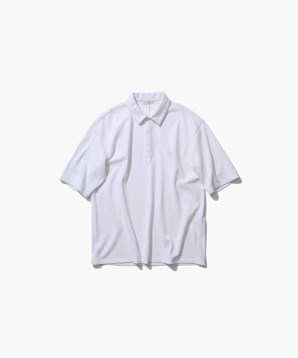 ATON SUPIMA AIR KANOKO | ポロシャツ - UNISEX WHITE