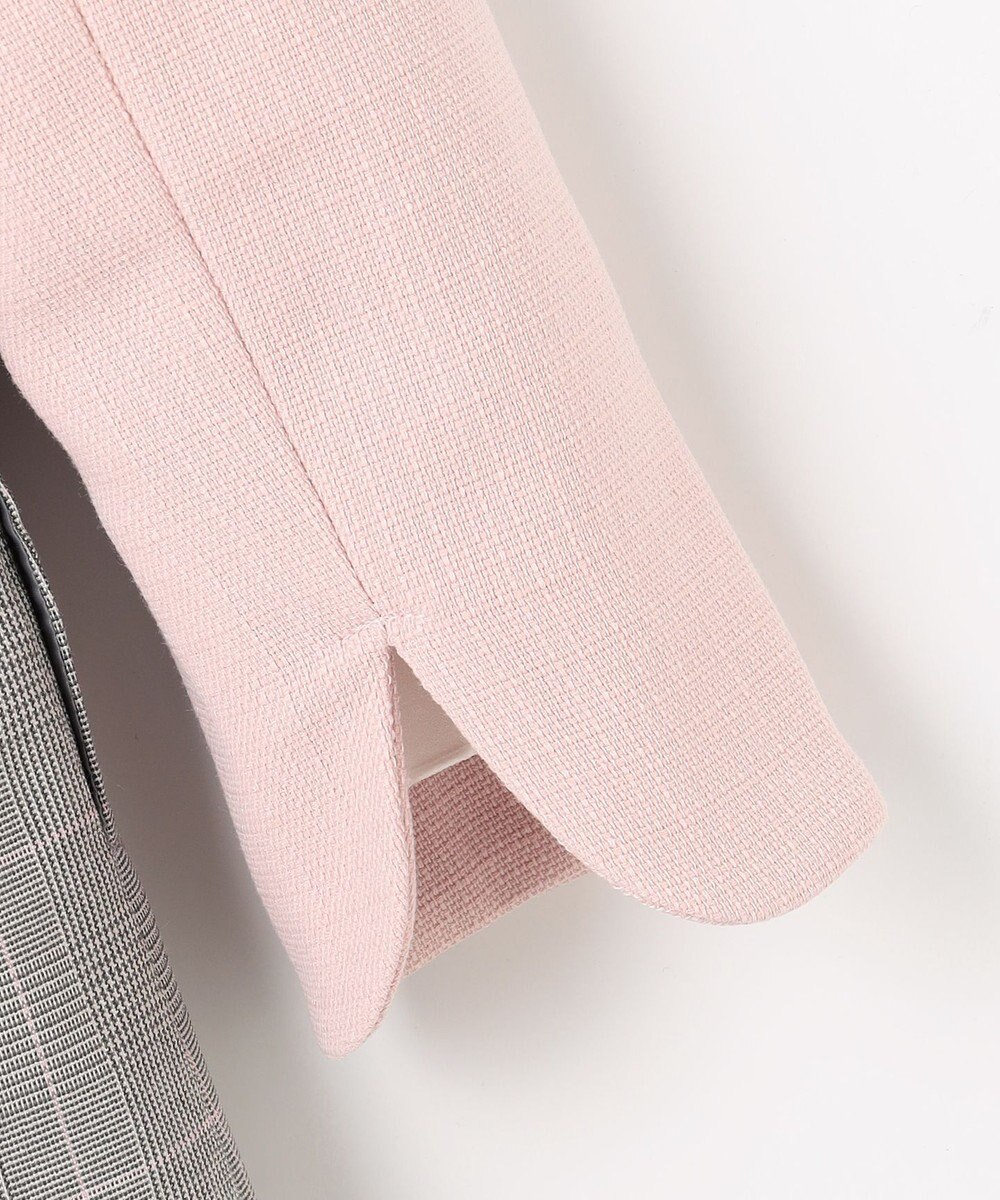 組曲 KIDS  【110-140㎝】 チェックワンピース＆ドビージャケットセット 