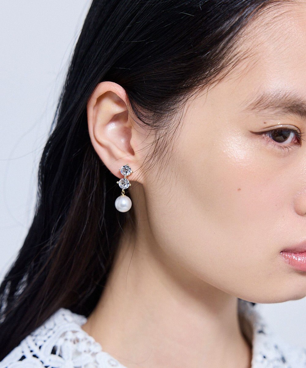 TOCCA TROIS BIJOUX＆PEARL EARRING イヤリング 