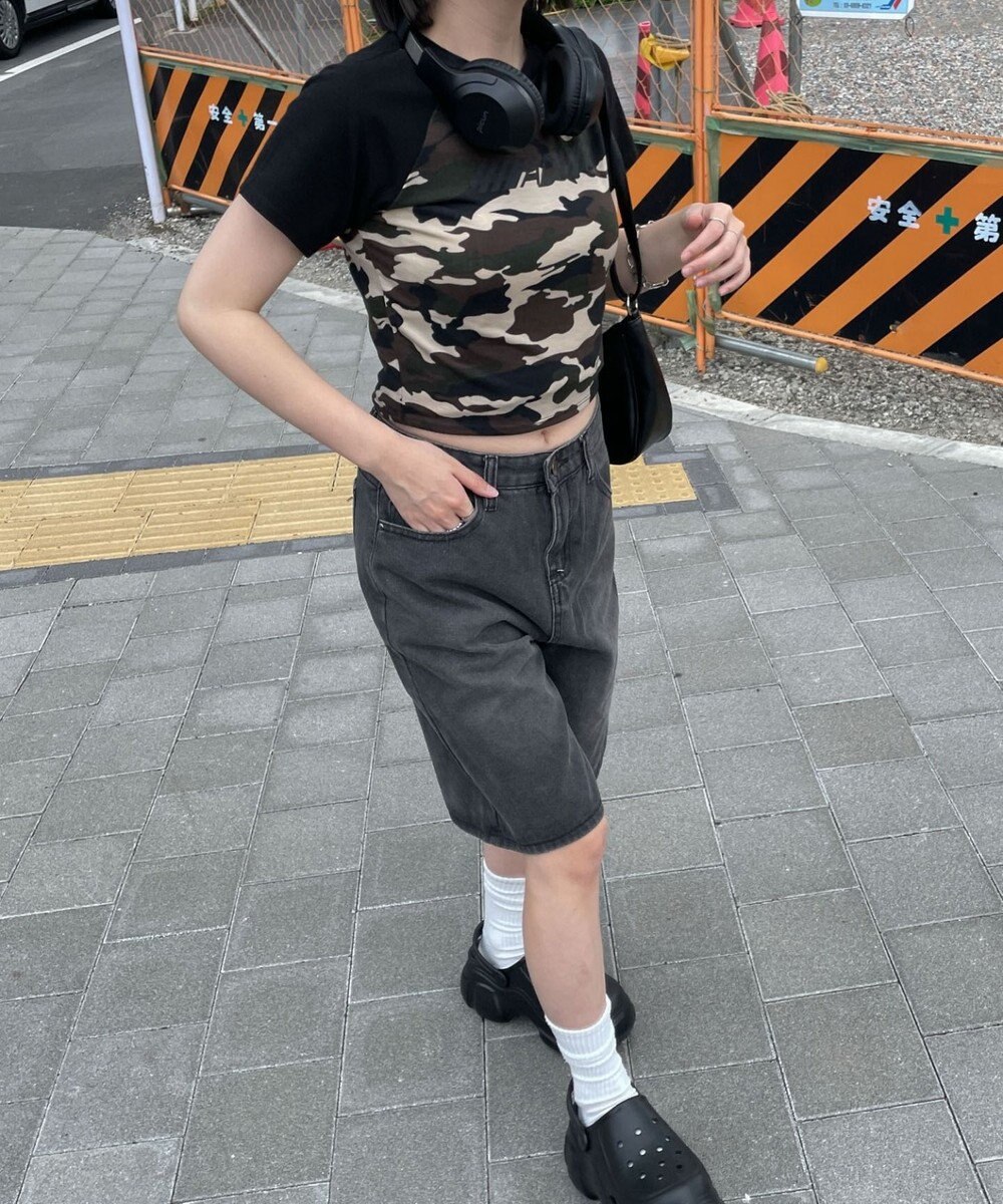 WEGO パイピングラグランT 