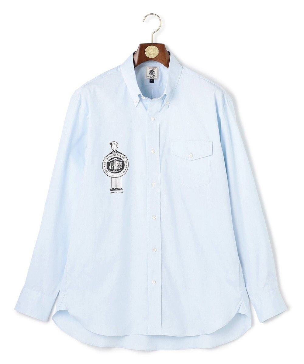 J.PRESS MEN 【AaronChang】【UNISEX】ピンオックス シャツ / B.D. 