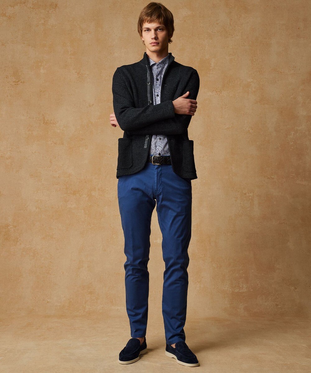 JOSEPH ABBOUD 【ストレッチ/JAPANファブリック】ヴィンテージコットンストレッチ パンツ 