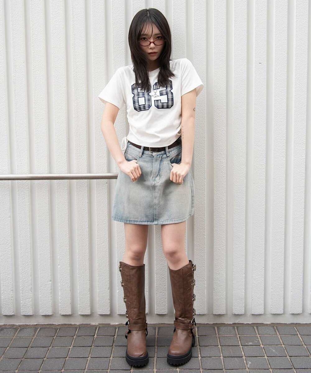 WEGO クラフトデザインサイドドロストT 