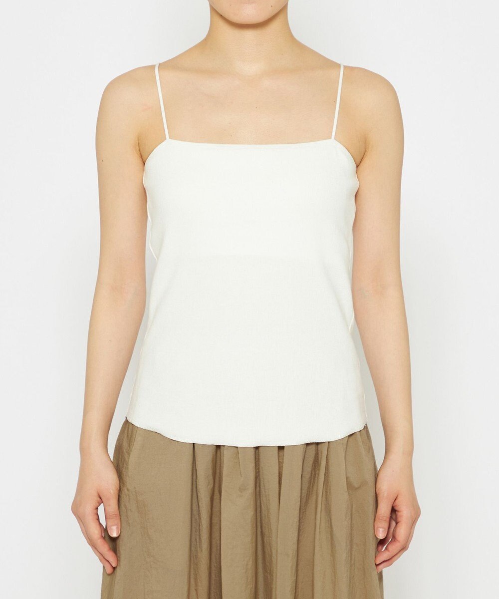 uncrave 【洗濯機洗い可】リブ カップ付き キャミソール（uncrave STANDARD） 