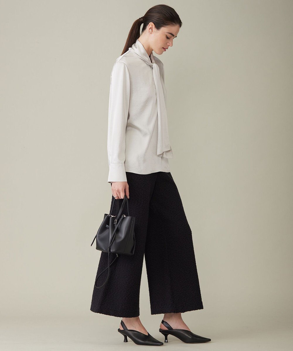 ICB ブークレツイード ニットパンツ 