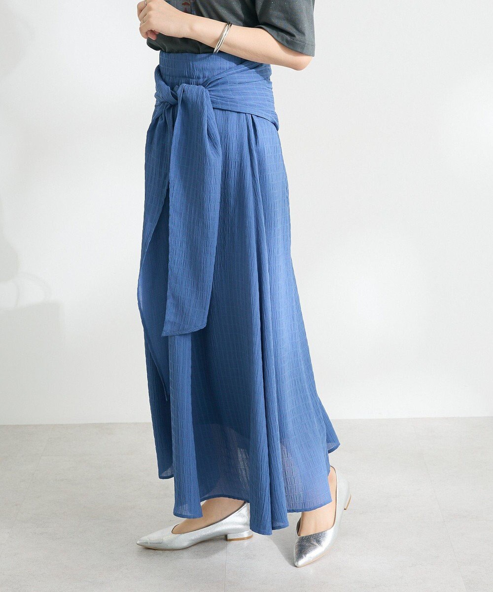 CRAFT STANDARD BOUTIQUE ツイストベルトフレアスカート 