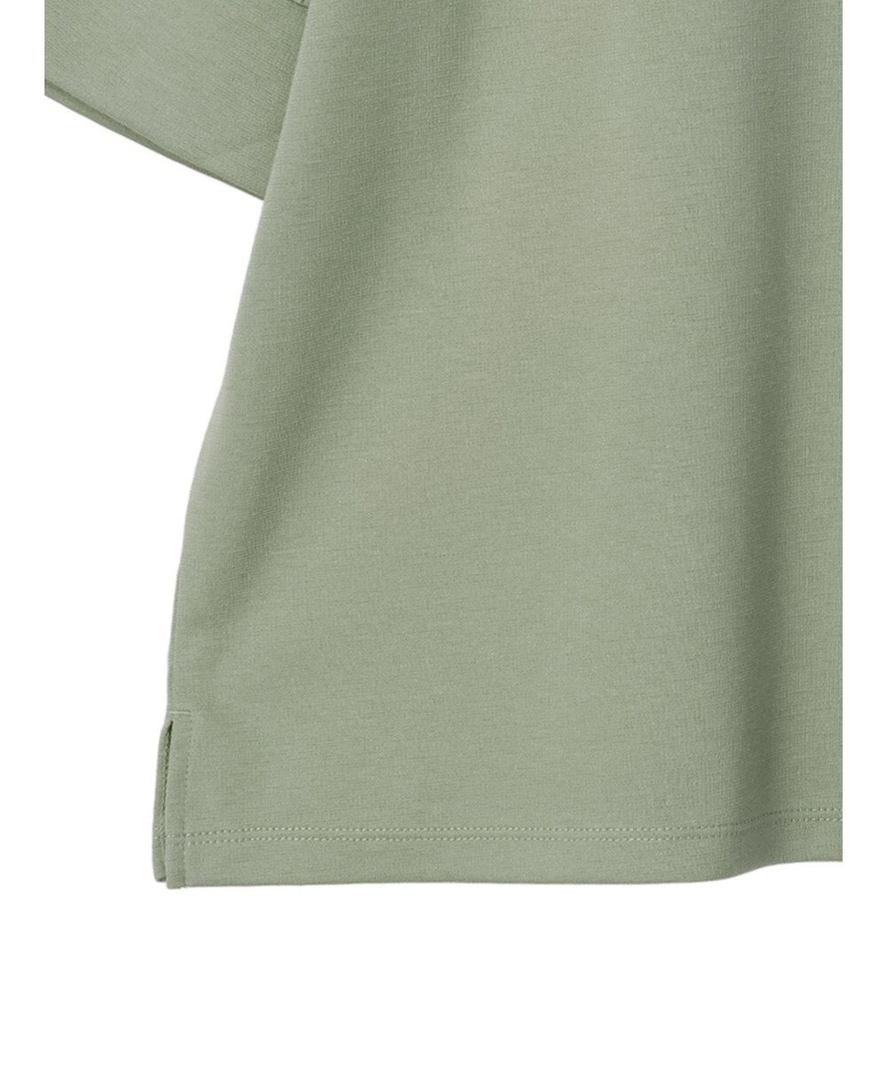 earth music&ecology フレア袖レースプルオーバー 