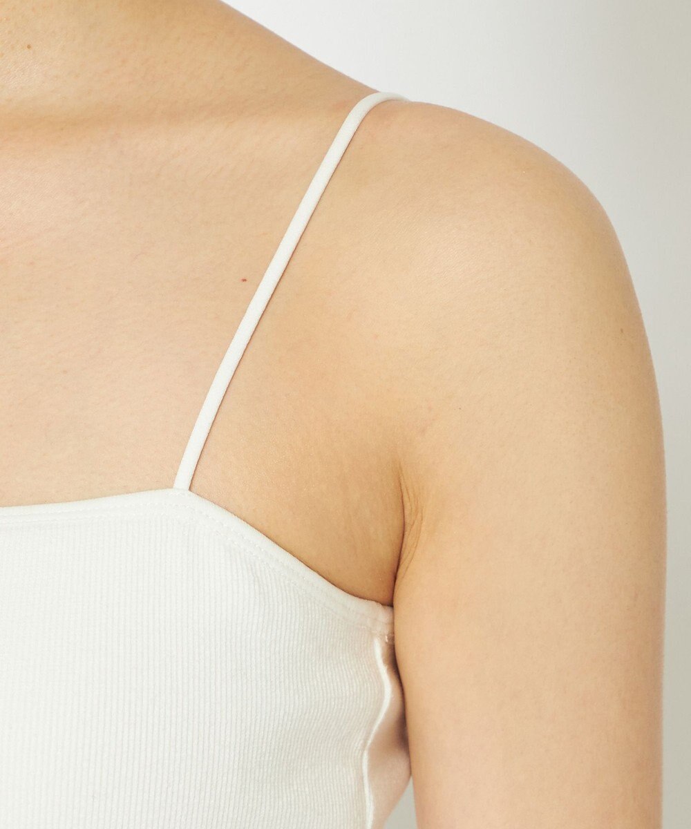 uncrave 【洗濯機洗い可】リブ カップ付き キャミソール（uncrave STANDARD） 