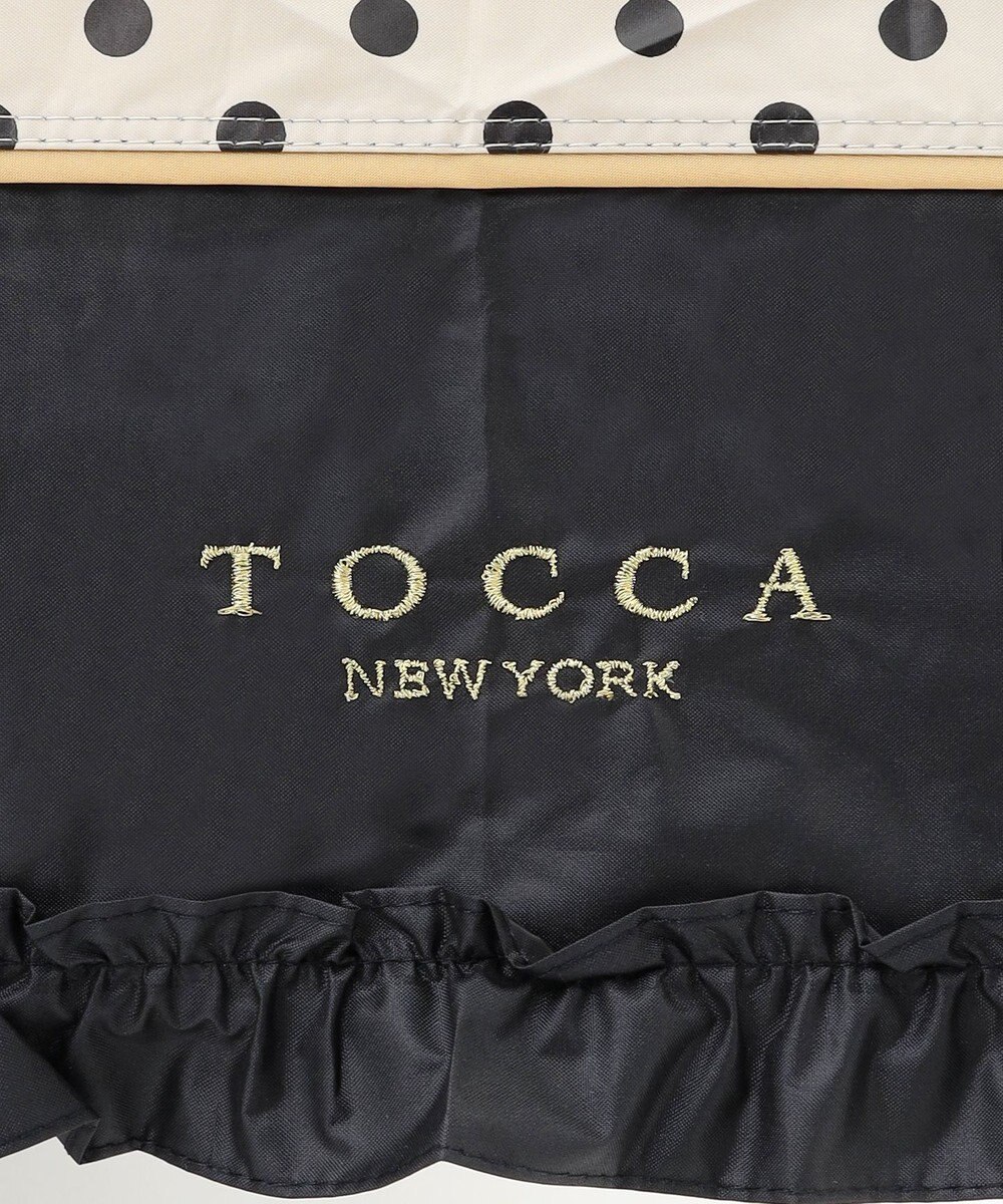 TOCCA 【晴雨兼用】DREAM OF DOTS UMBRELLA 折り畳み傘 収納バッグ付き 