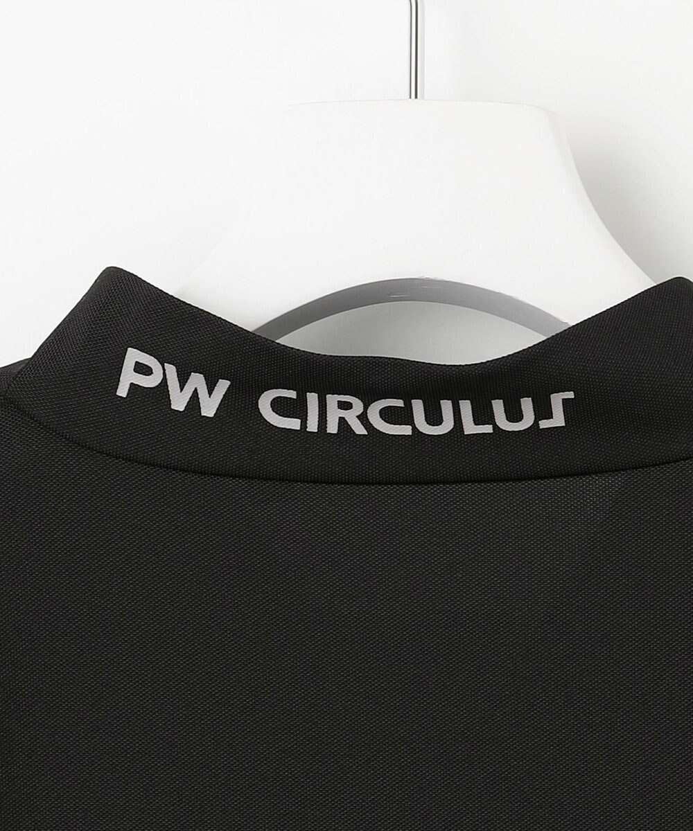 PW CIRCULUS 【吸水速乾 / ストレッチ】【MEN】ストレッチメッシュカノコ ベンチレーションモックT ゴルフ 