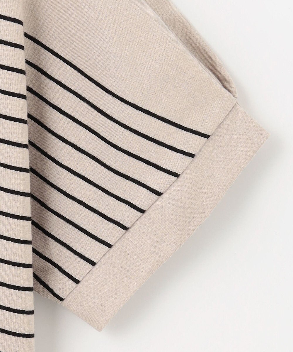 J.PRESS LADIES パネルボーダー ドルマン カットソー 