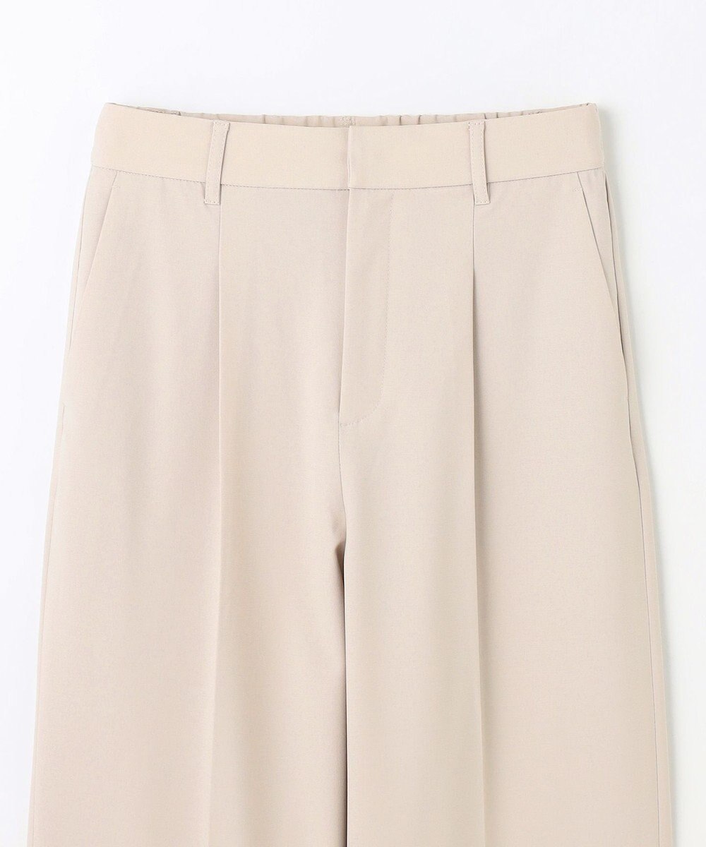 ANY L 【洗濯機可/ストレッチ/ウエストゴム/セットアップ可】イージーケアワイドパンツ 