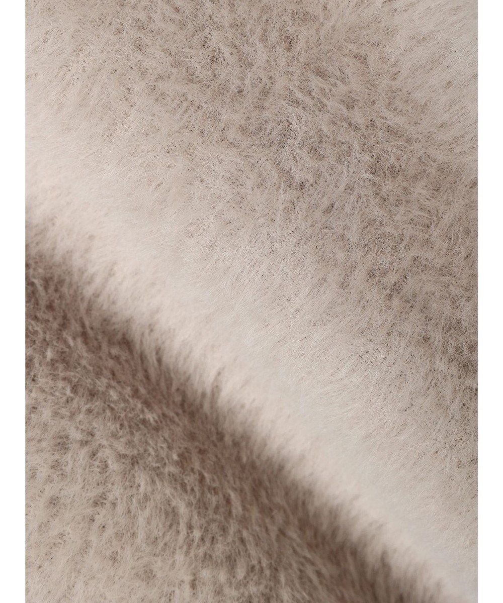 earth music&ecology ロングシャギーハイネックプルオーバー 