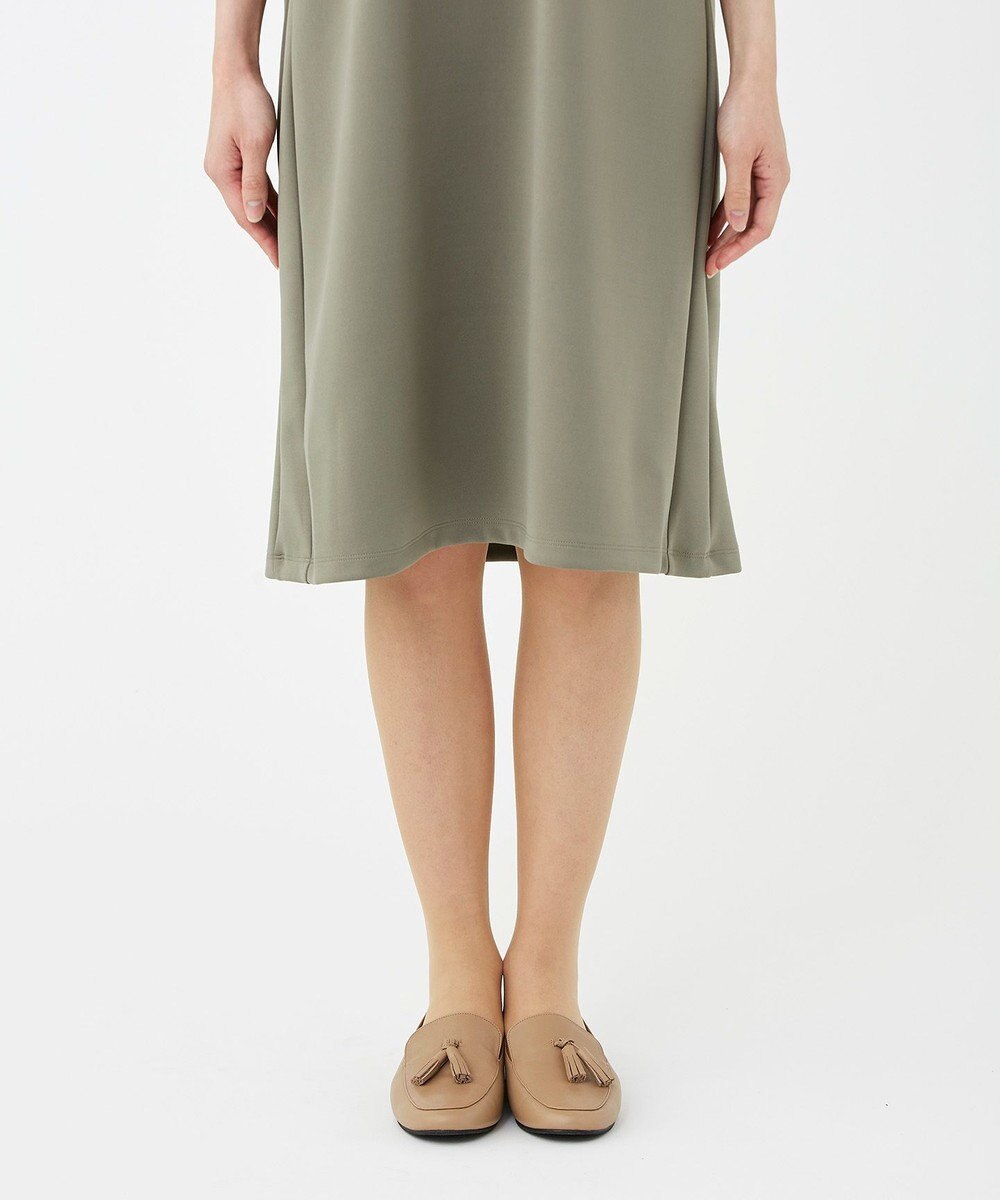 KASHIYAMA 【抗菌繊維】スタイリッシュジャージー オーバーサイズドレス 