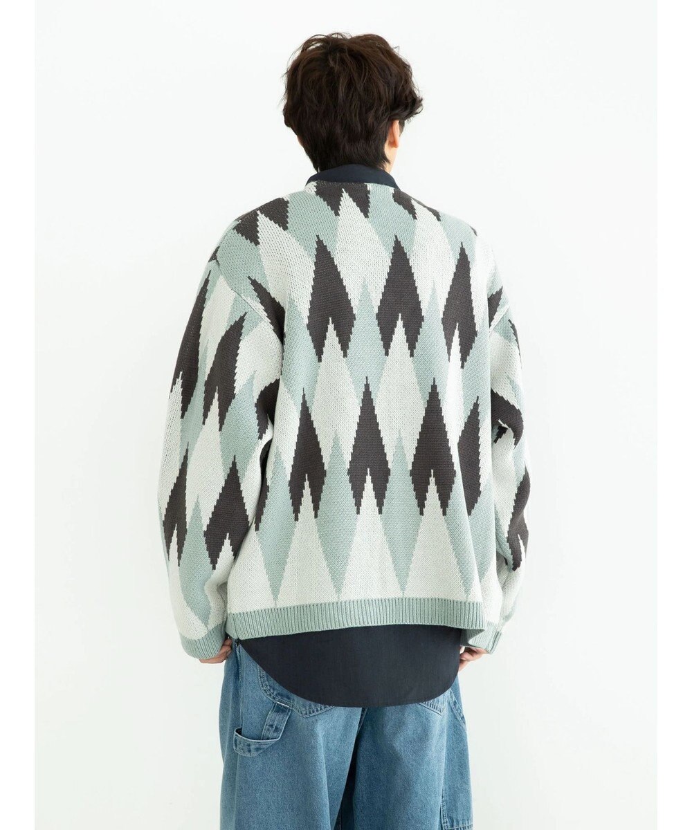 CRAFT STANDARD BOUTIQUE 【男女兼用】アーガイル柄カーディガン2 