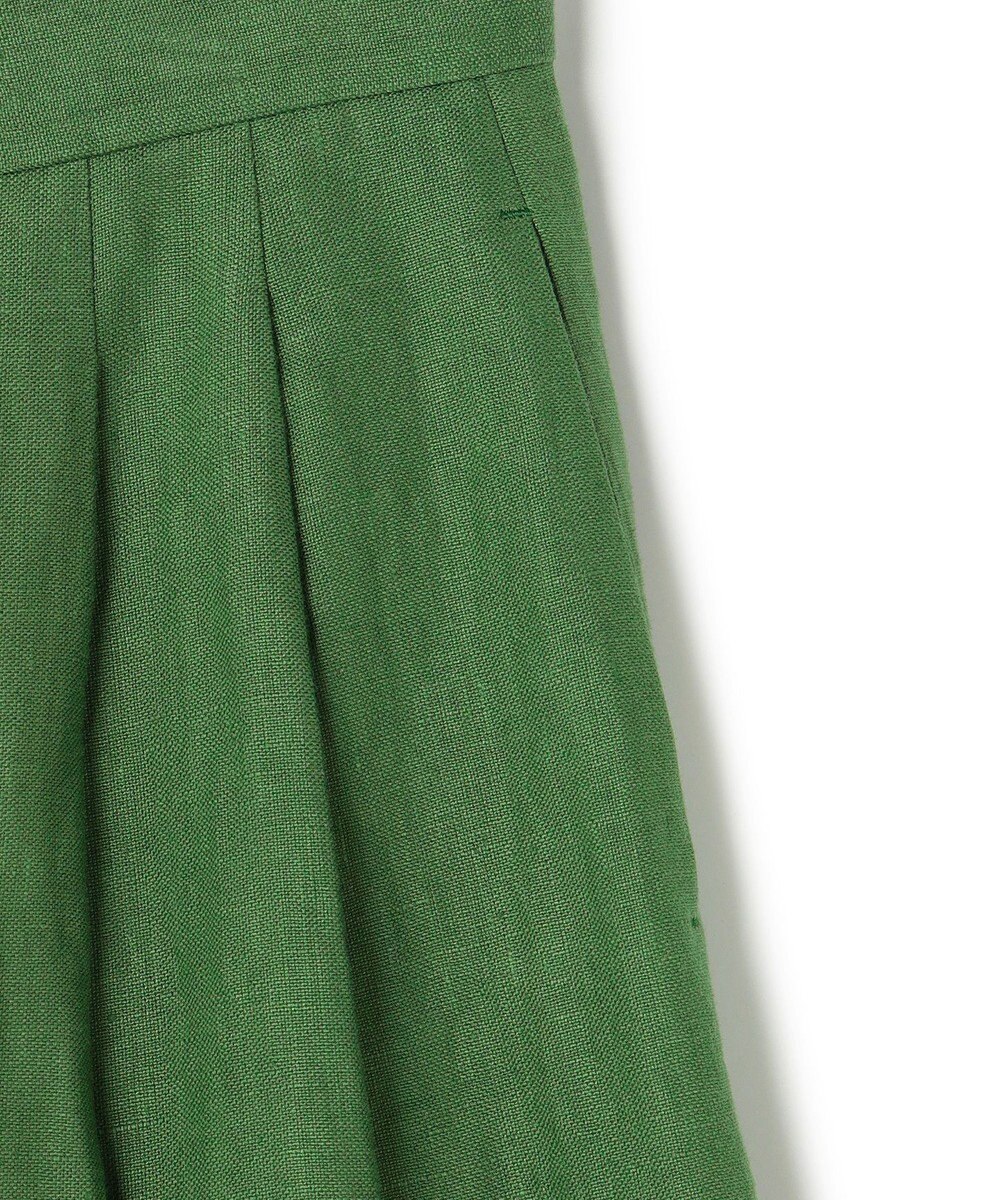 uncrave リネンオックスフォード ワイドパンツ 