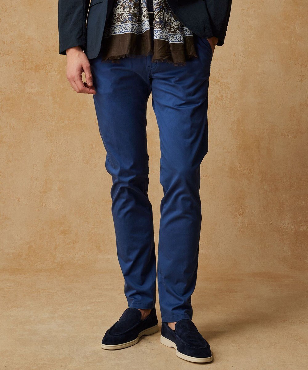 JOSEPH ABBOUD 【ストレッチ/JAPANファブリック】ヴィンテージコットンストレッチ パンツ 