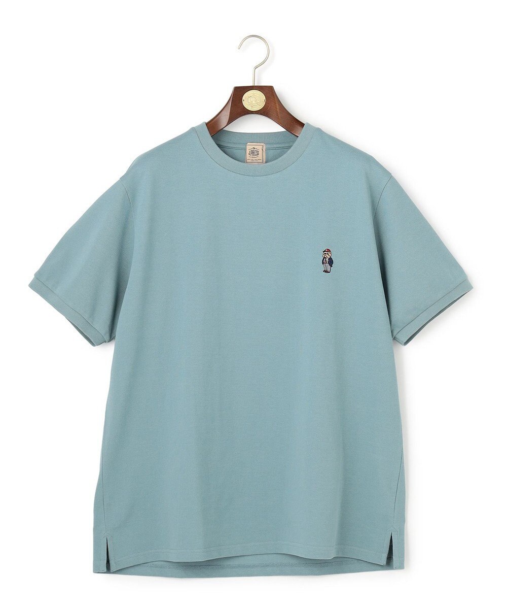 J.PRESS MEN 【KING SIZE / BULLDOG BOY】カノコレジメン クルーネック Tシャツ 