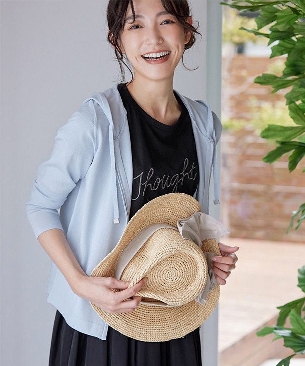 Tiaclasse サマーニットショートパーカー 