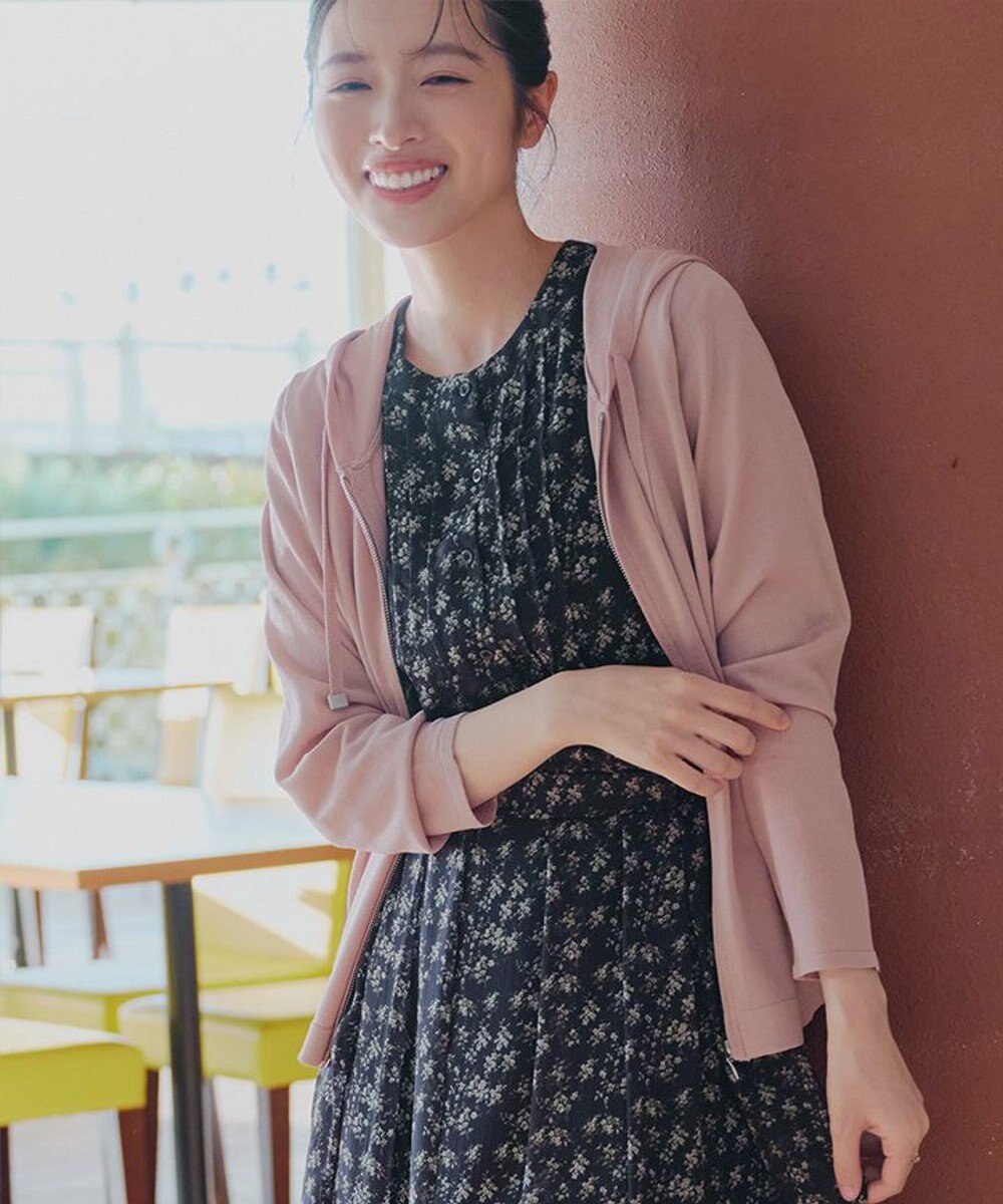 Tiaclasse サマーニットショートパーカー 