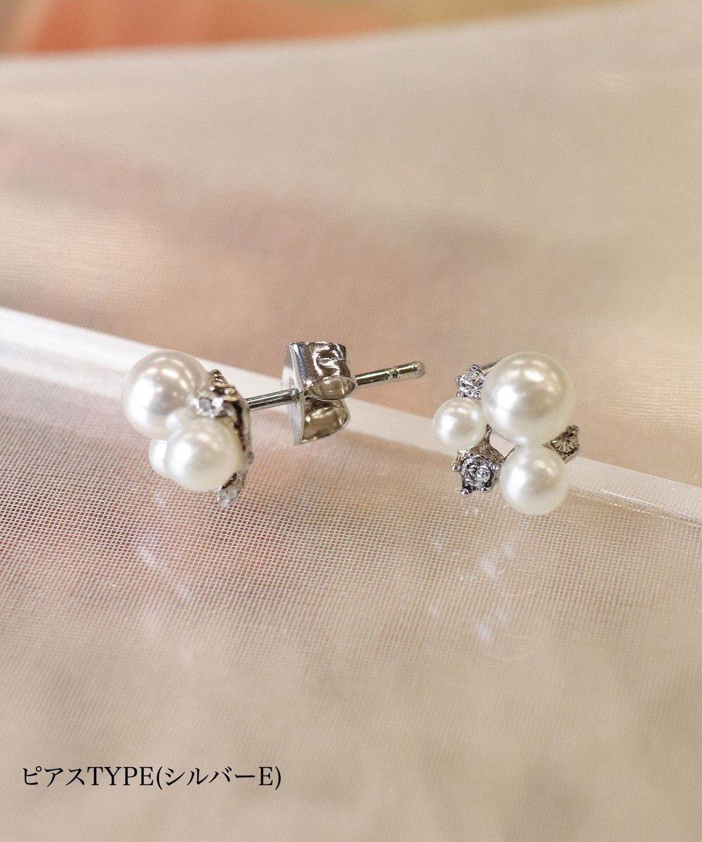Tiaclasse 【5TYPEアソートデザイン・金属アレルギー対応】パールイヤリング・ピアス 