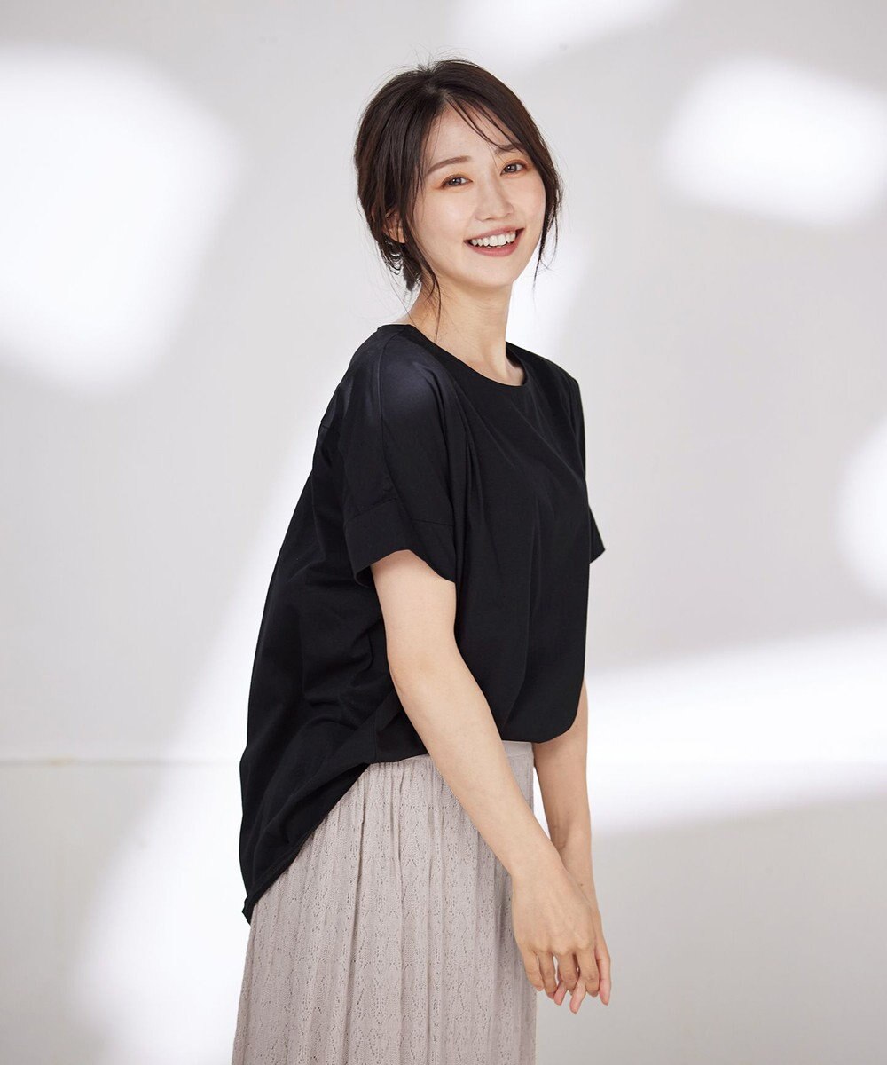 Tiaclasse 【洗える】バイオシルケットカットソープルオーバー 