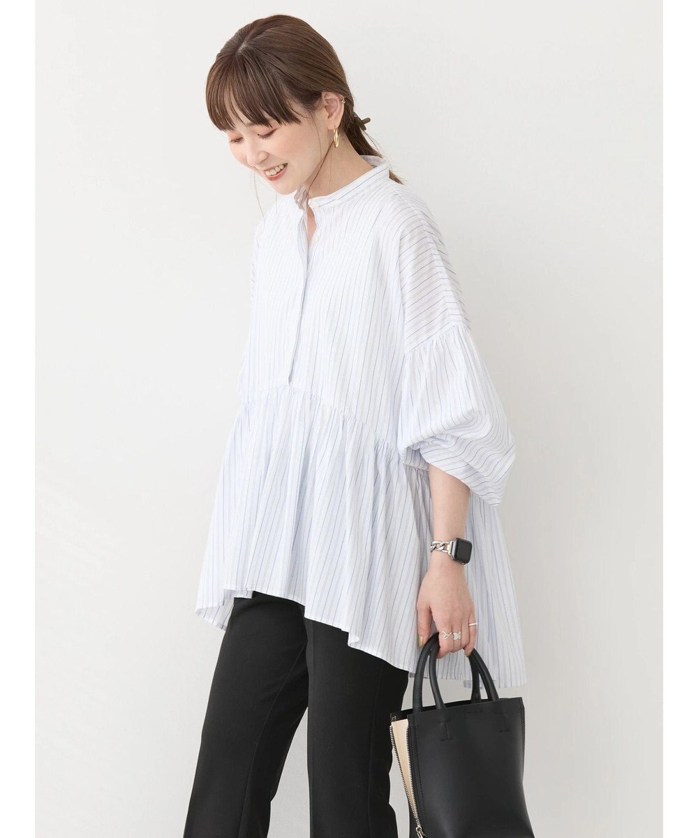 AMERICAN HOLIC サラックール／ＵＶカットティアードブラウス 