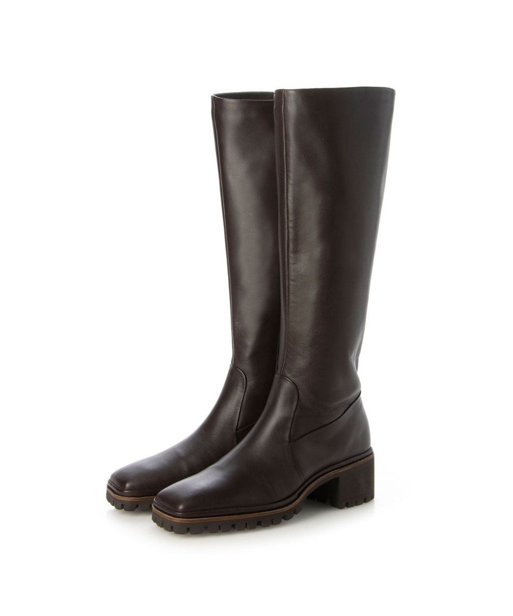MODE ET JACOMO <D'ICI>タンクソールスクエアトゥロングブーツ 