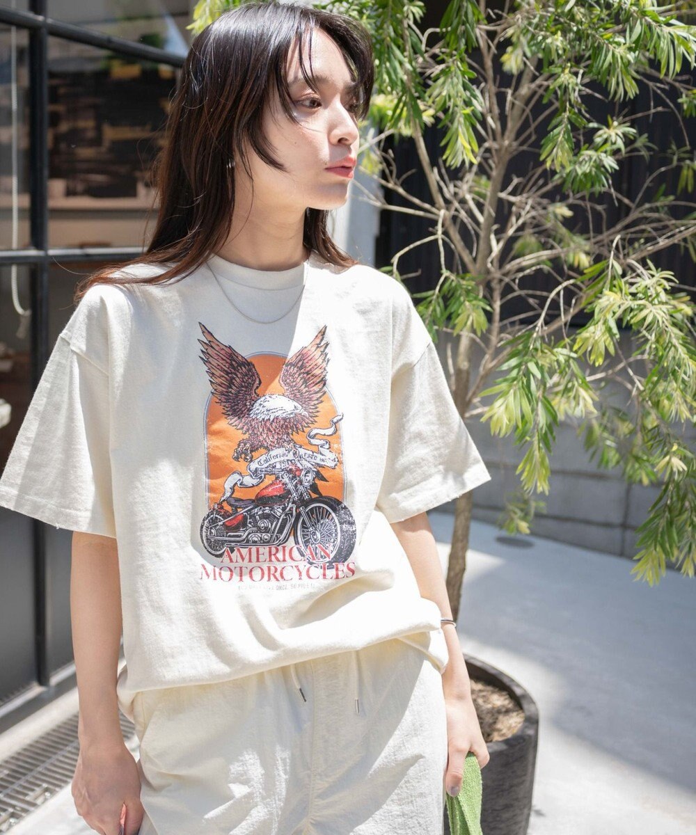 WEGO ピグメントBIGTシャツ 