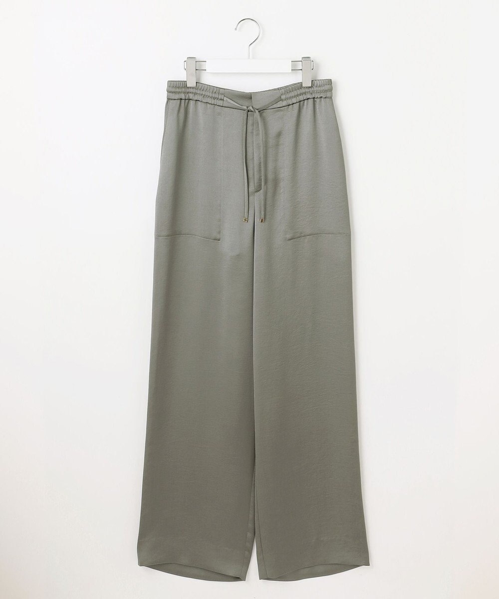 自由区 【カタログ掲載】ドレーピーサテンベイカー パンツ 