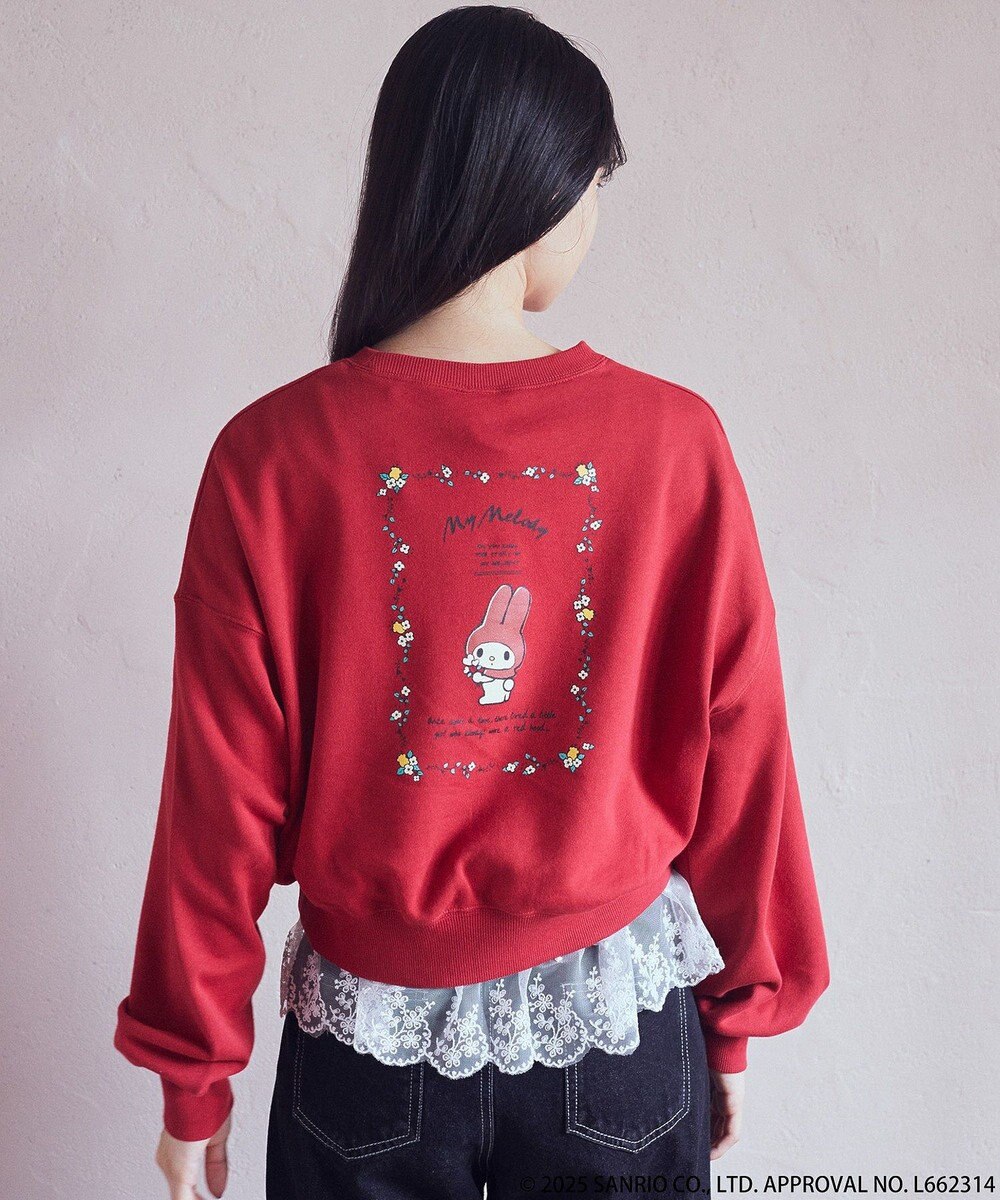 earth music&ecology マイメロディ＆クロミ／ｅａｒｔｈ　レトロアートスウェット 