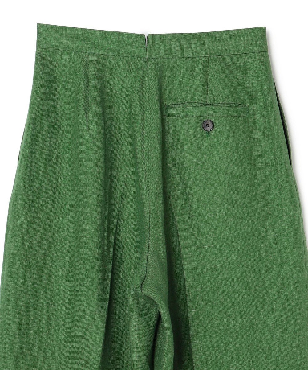 uncrave リネンオックスフォード ワイドパンツ 